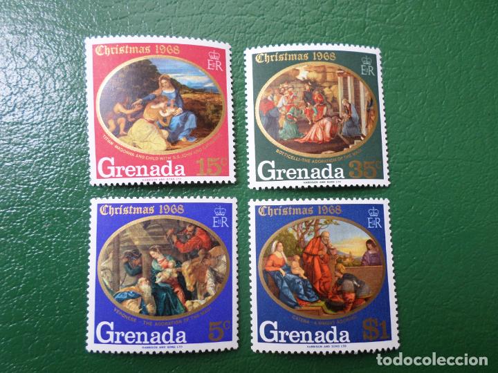 Sellos: *grenada, 1968, navidad, Yvert 274/77 - Foto 1