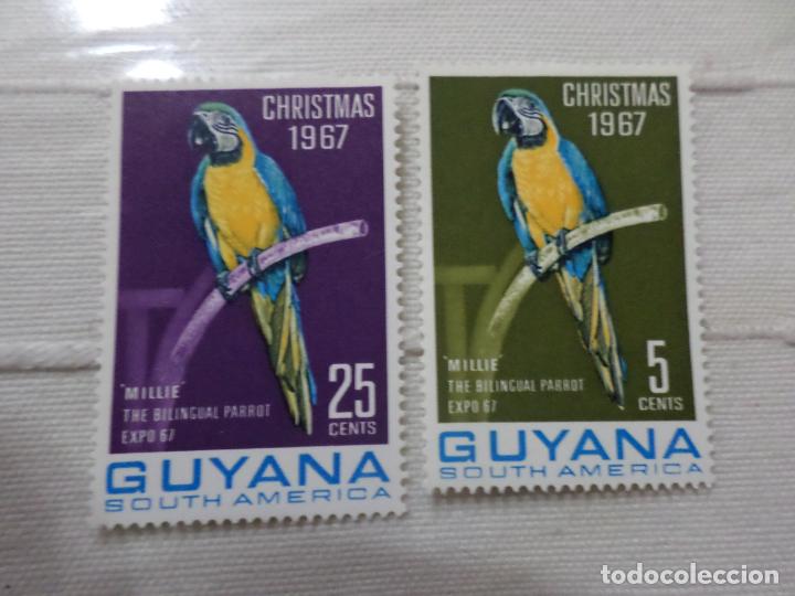Sellos: .guyana, 1967, navidad, Yvert 258/59 - Foto 1