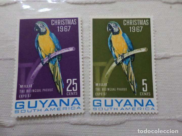 Sellos: .guyana, 1967, navidad, Yvert 258/59 - Foto 1