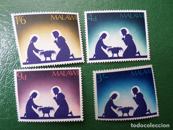 Sellos: +malawi, 1967, navidad, Yvert 76/79 - Foto 1