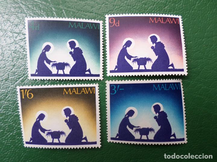 Sellos: +malawi, 1967, navidad, Yvert 76/79 - Foto 1