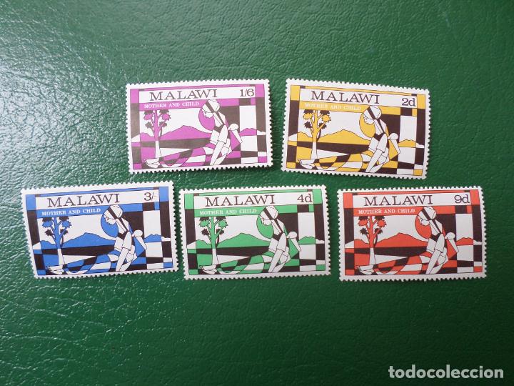 Sellos: +malawi, 1970, navidad, Yvert 138/42 - Foto 1