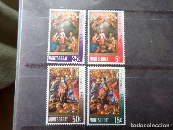 Sellos: montserrat, 1968, navidad, Yvert 208/11 - Foto 1