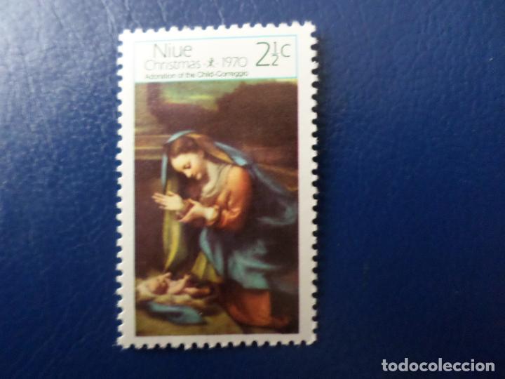 Sellos: +niue, 1970, navidad, Yvert 121 - Foto 1