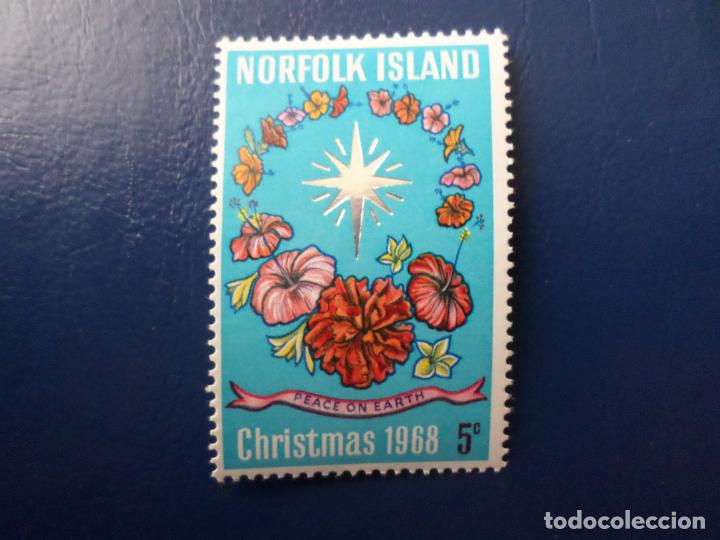 Sellos: *norfolk, 1968, navidad, Yvert 100 - Foto 1
