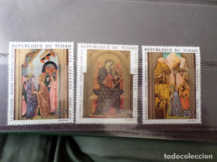 Sellos: tchad, 1970, navidad, Yvert 75/77 - Foto 1