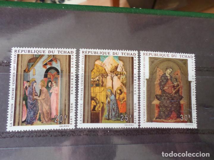 Sellos: tchad, 1970, navidad, Yvert 75/77 - Foto 1