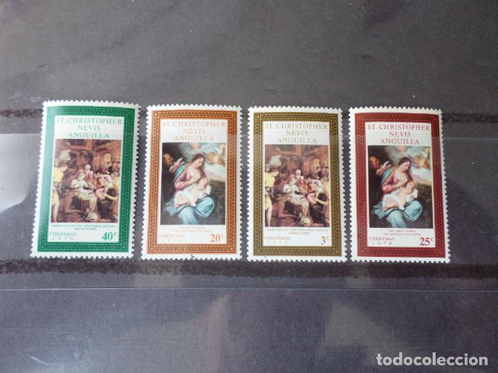 Sellos: +san christopher, 1970, navidad, Yvert 247/50 - Foto 1