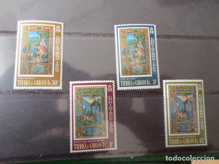 Sellos: +turks y caicos, 1969, navidad, Yvert 237/40 - Foto 1