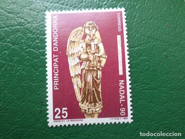 Sellos: andorra, 1990, navidad, edifil 222 - Foto 1