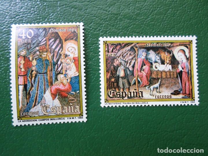 Sellos: 1984, navidad, edifil 2776/77 - Foto 1