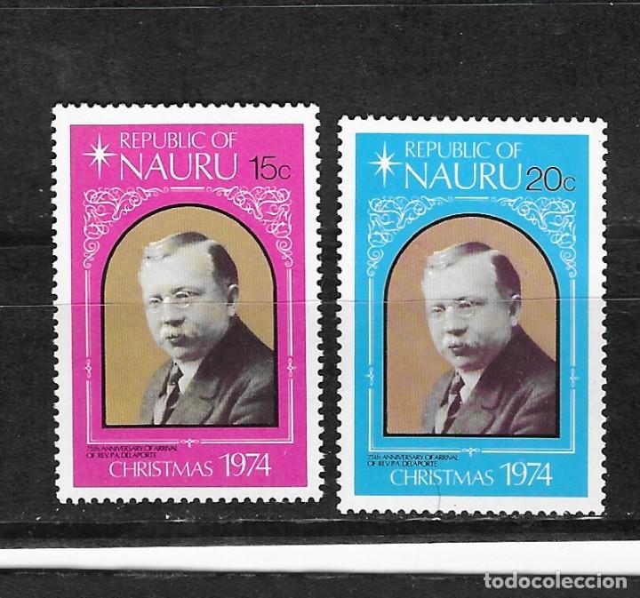 Sellos: NAURU N&ordm; 115 AL 116 (**) - Foto 1