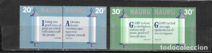 Sellos: NAURU N&ordm; 214 AL 217 (**) - Foto 1