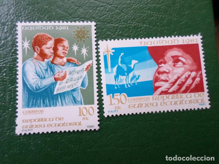 Sellos: :guinea ecuatorial, 1981, navidad, edifil 30/31 - Foto 1