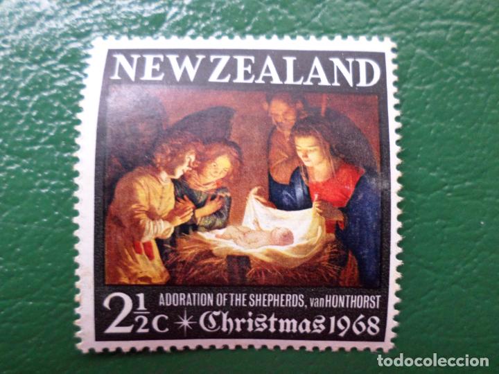 Sellos: nueva zelanda, 1968, navidad, Yvert 475 - Foto 1