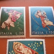 Sellos: SELLO ITALIA NUEVO. 1972. NAVIDADES. RELIGIÓN. ANGEL. NIÑO JESUS. ZUECO.. Lote 365601401