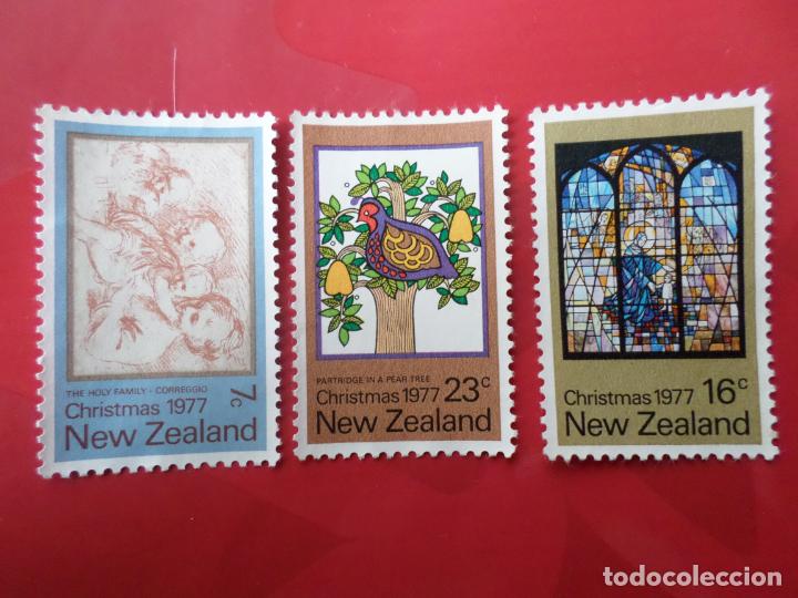 Sellos: nueva zelanda, 1977, navidad, Yvert 698/700 - Foto 1