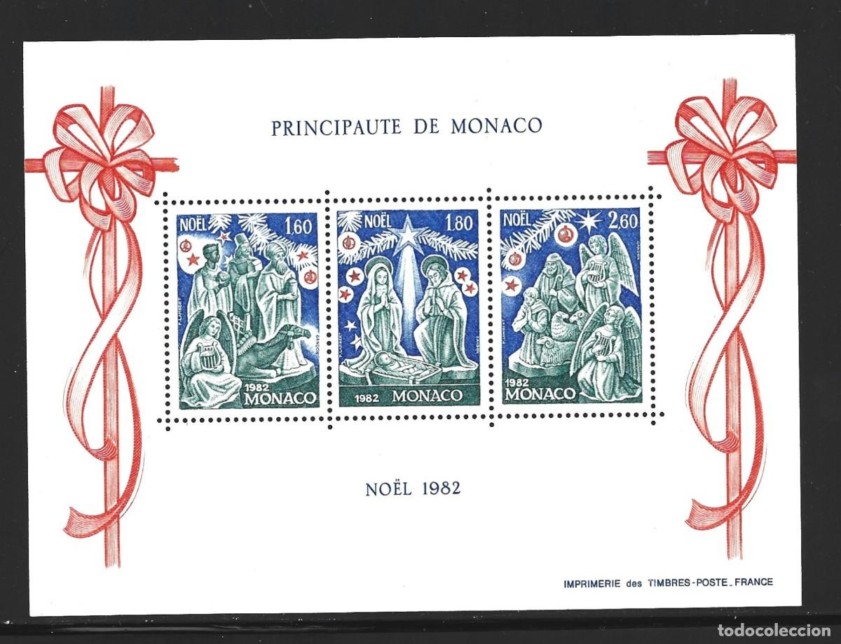 Sellos: MONACO HB 23** - A&Ntilde;O 1982 - NAVIDAD - Foto 1