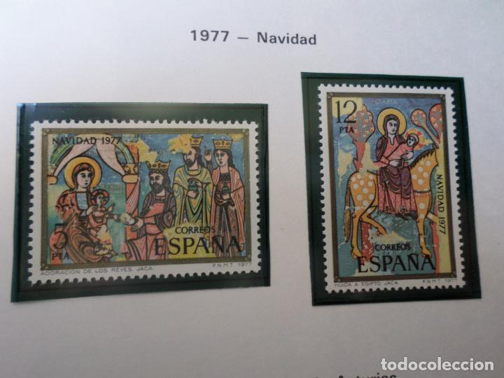 Sellos: 1977, navidad, edifil 2446/7 - Foto 1