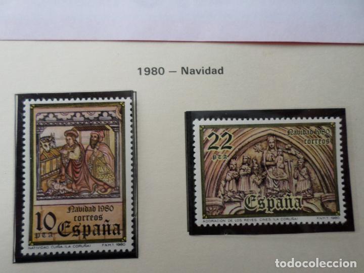 Sellos: 1980, navidad, edifil 2593/4 - Foto 1