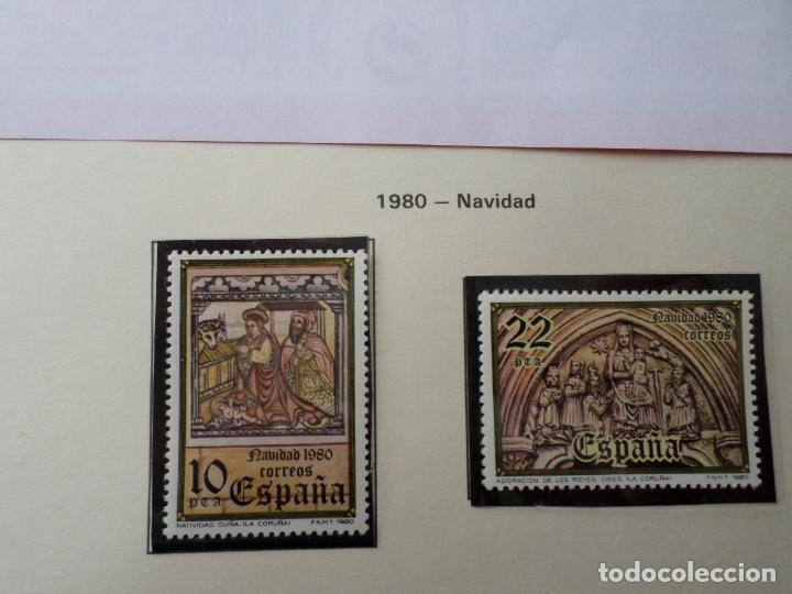 Sellos: 1980, navidad, edifil 2593/4 - Foto 1