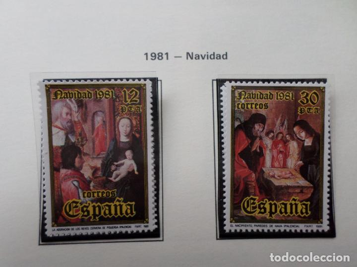 Sellos: 1981, navidad, edifil 2633/34 - Foto 1