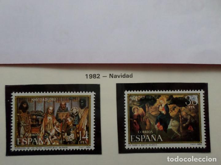 Sellos: 1982, navidad, edifil 2681/82 - Foto 1