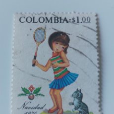 Sellos: SELLO COLOMBIA NAVIDAD 1974 USADO. Lote 383440674