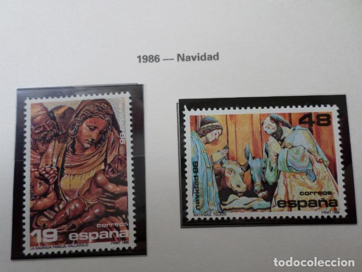 Sellos: 1986, navidad, edifil 2867/68 - Foto 1