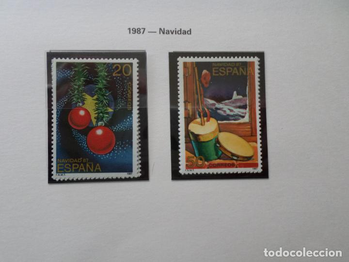 Sellos: 1987, navidad, edifil 2925/26 - Foto 1