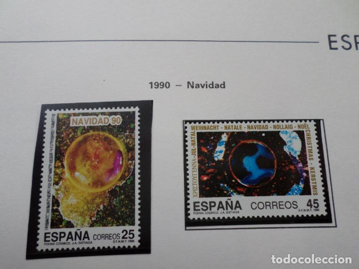 Sellos: 1990, navidad, edifil 3084/85 - Foto 1