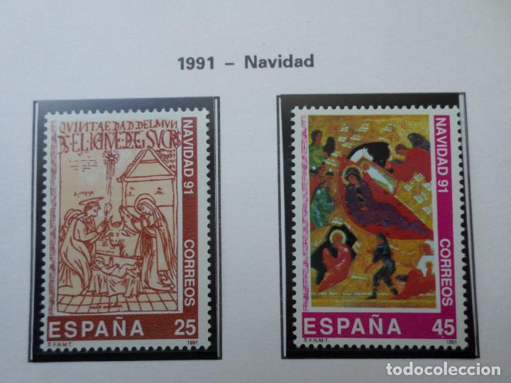 Sellos: 1991, navidad, edifil 3142/43 - Foto 1