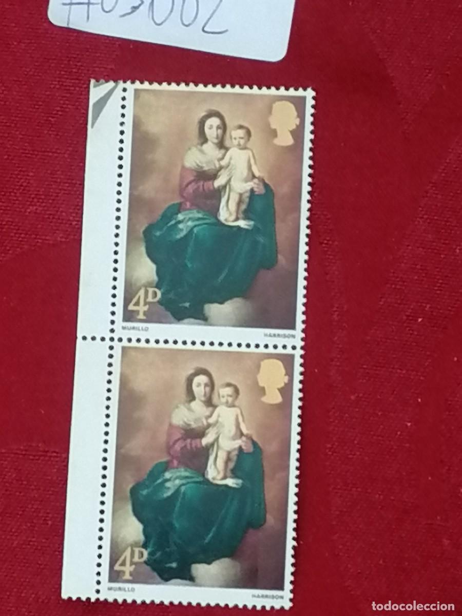 Sellos: REINO UNIDO, 1968, NAVIDAD - Foto 1