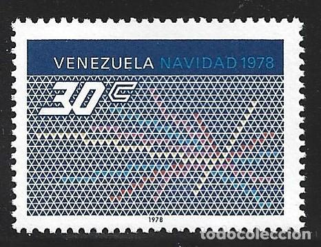Sellos: VENEZUELA 1043** - A&Ntilde;O 1978 - NAVIDAD - Foto 1