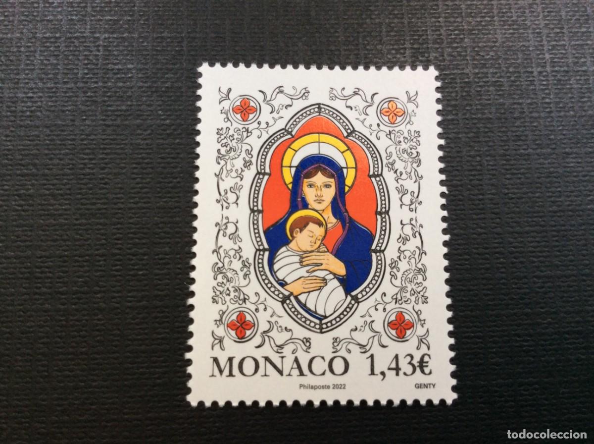 Sellos: MONACO A&Ntilde;O 2022. NAVIDAD - Foto 1