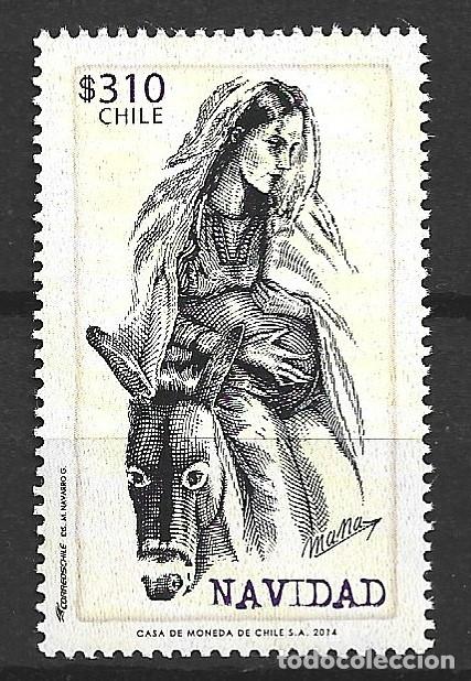 Sellos: CHILE 2050** - A&Ntilde;O 2014 - NAVIDAD - Foto 1