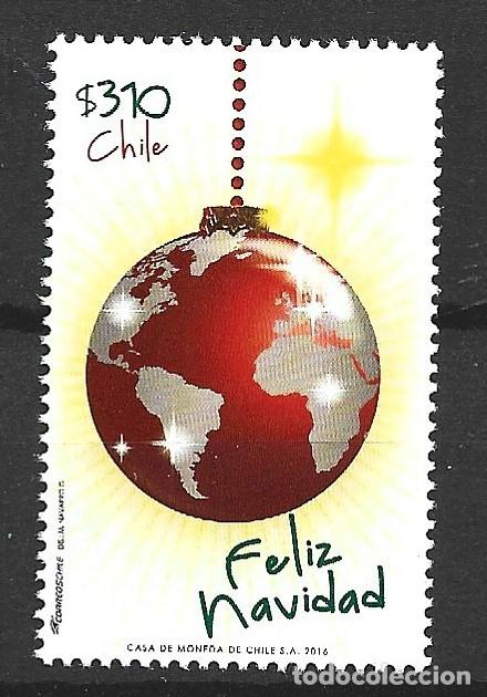 Sellos: CHILE 2105** - A&Ntilde;O 2016 - NAVIDAD - Foto 1