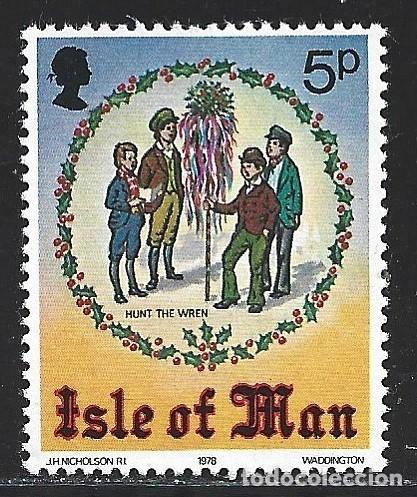 Sellos: MAN 130** - A&Ntilde;O 1978 - NAVIDAD - Foto 1