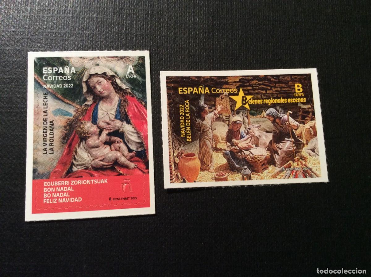 Sellos: ESPA&Ntilde;A A&Ntilde;O 2022 . NAVIDAD - Foto 1
