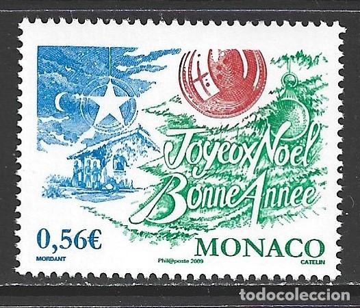 Sellos: MONACO 2701** - A&Ntilde;O 2009 - NAVIDAD - Foto 1