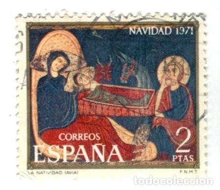 Sellos: ESPA&Ntilde;A 1971 NAVIDAD EDIFIL 2061 - Foto 1