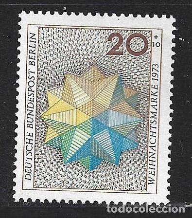 Sellos: BERL&Iacute;N 427** - A&Ntilde;O 1973 - NAVIDAD - Foto 1