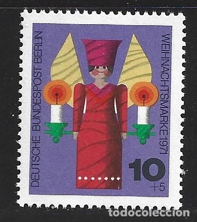 Sellos: BERLIN 382** - A&Ntilde;O 1971 - NAVIDAD - Foto 1
