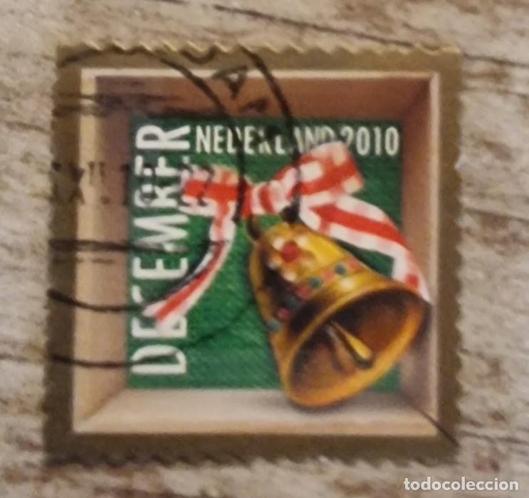 Sellos: SELLO USADO HOLANDA 2010 NAVIDAD - Foto 1
