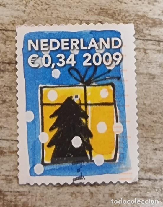 Sellos: SELLO USADO HOLANDA 2009 NAVIDAD - Foto 1