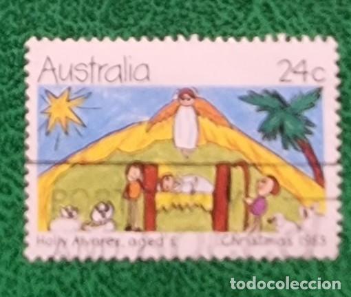 Sellos: SELLO USADO AUSTRALIA 1983 NAVIDAD - Foto 1