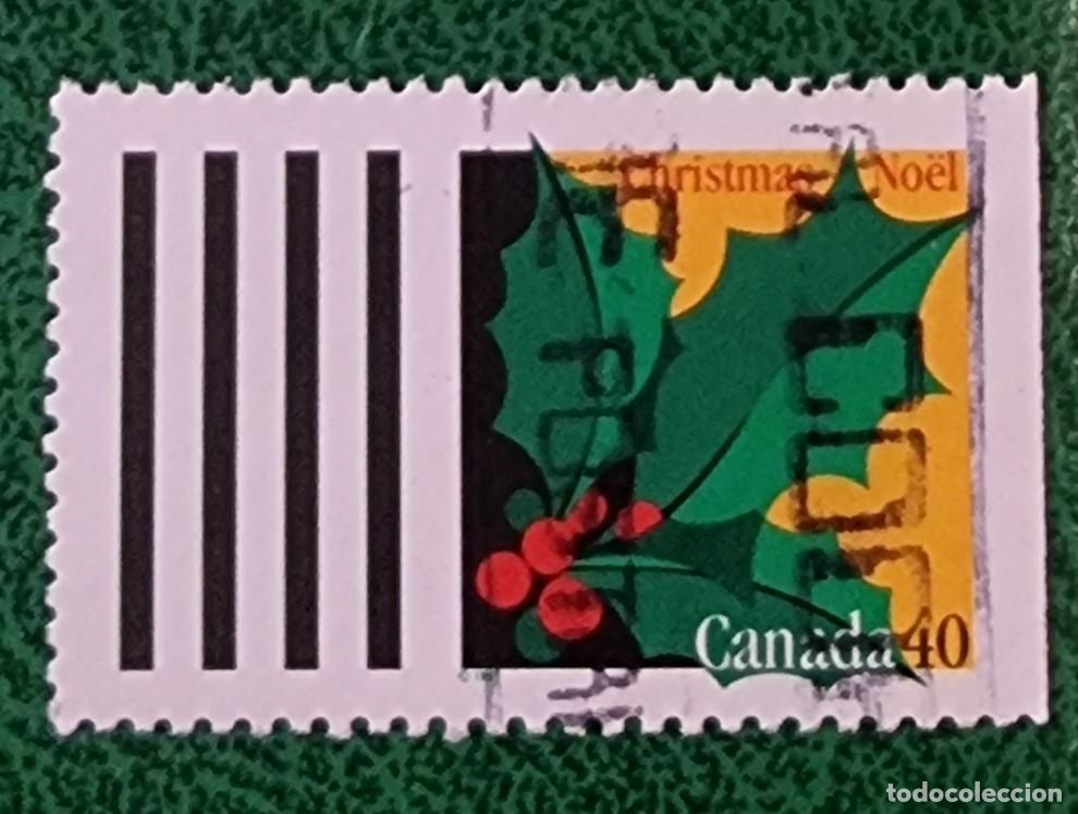Sellos: SELLO USADO CANADA NAVIDAD - Foto 1
