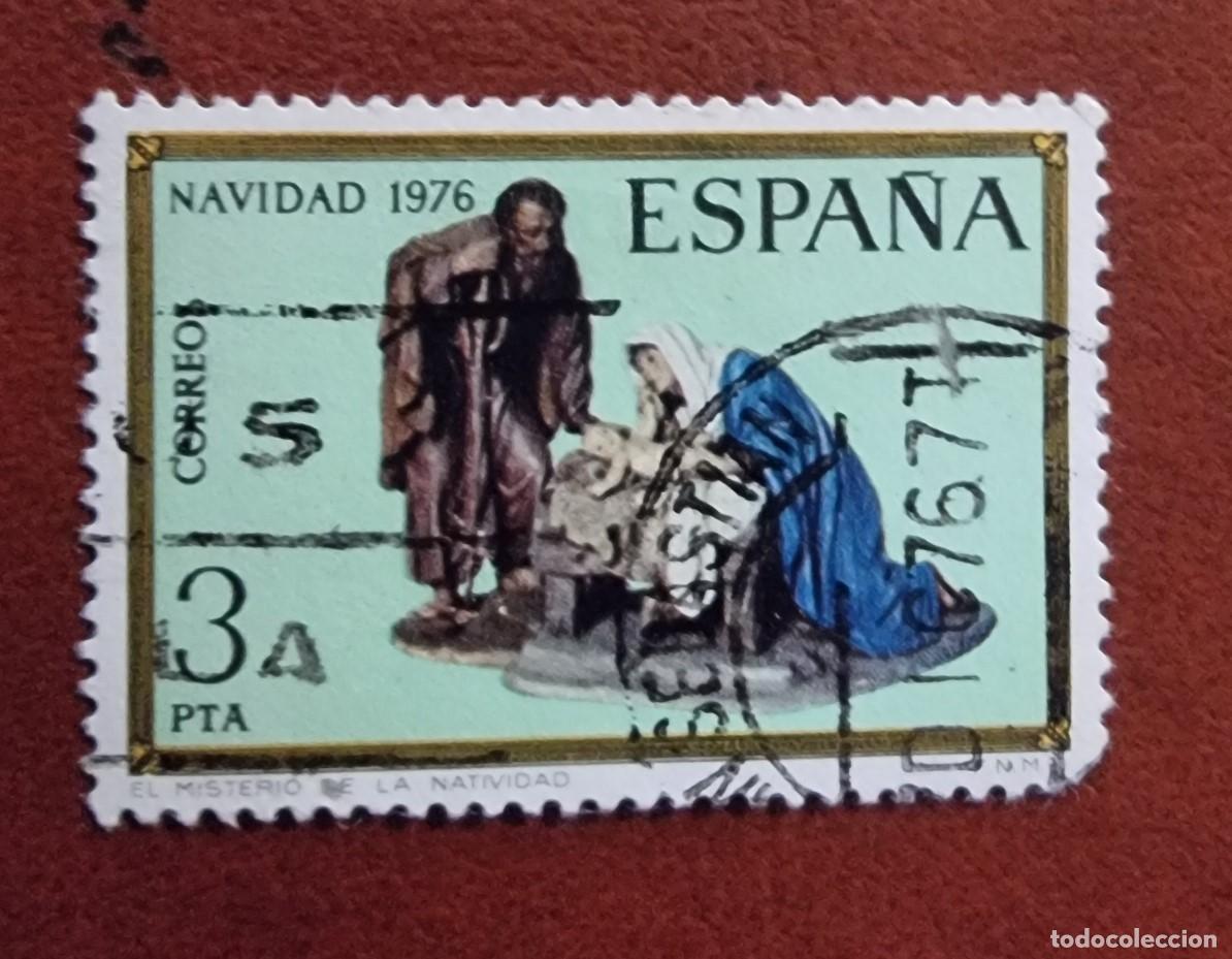Sellos: SELLO USADO ESPA&Ntilde;A 1976 NAVIDAD - Foto 1