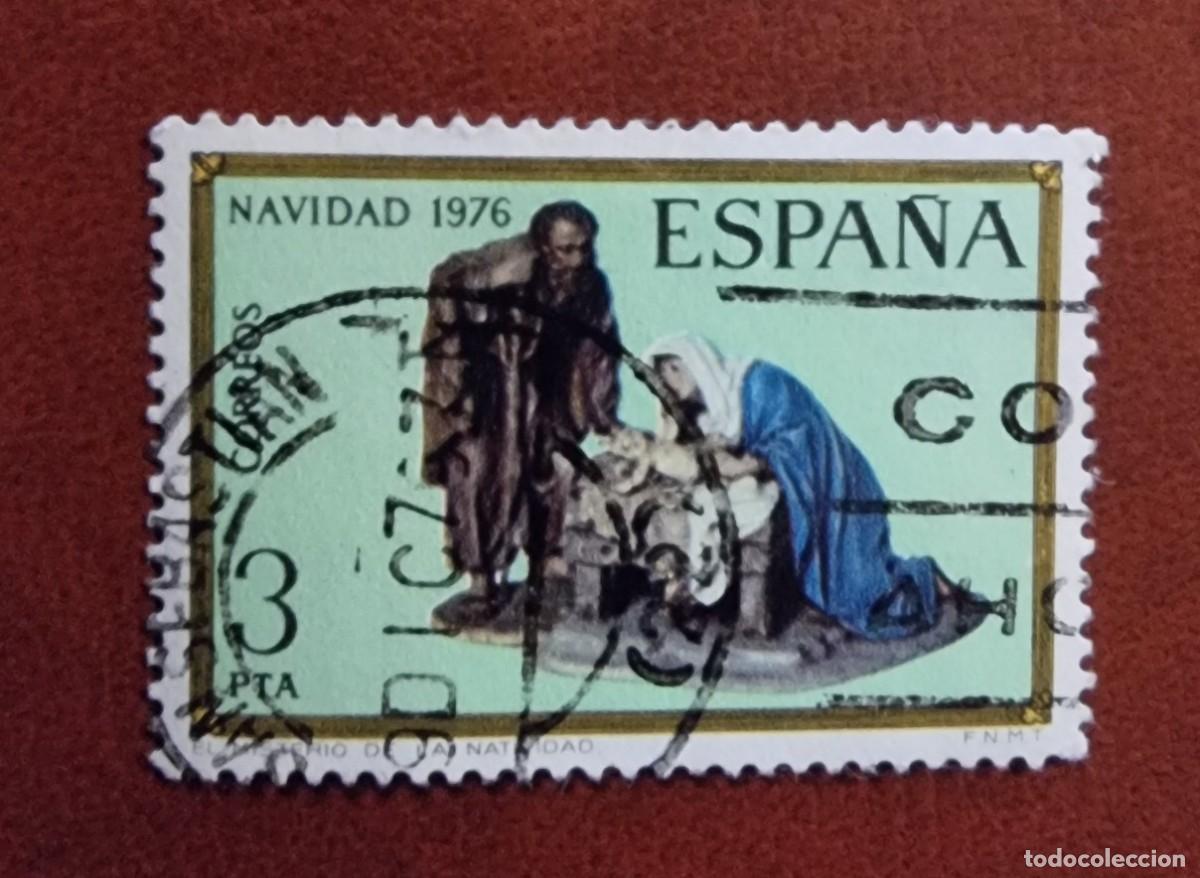 Sellos: SELLO USADO ESPA&Ntilde;A 1976 NAVIDAD - Foto 1