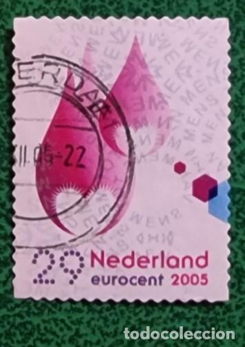 Sellos: SELLO USADO HOLANDA 2005 NAVIDAD - Foto 1
